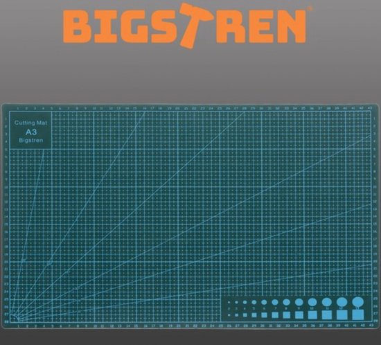Bigstren snijmat - A3 zelfherstellend - professioneel