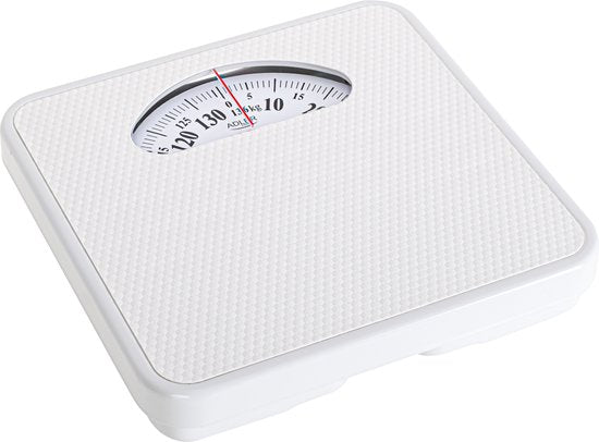 Adler AD 8179 bathroom scale - mechanical square - White