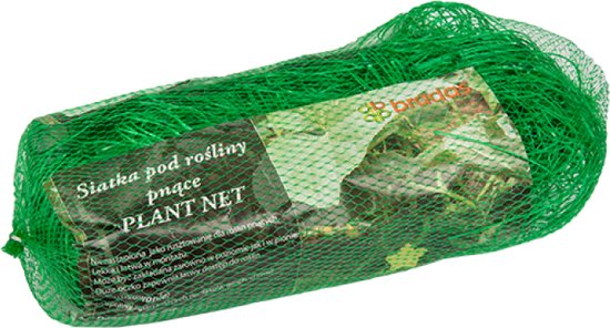 Plantennet set van 2 - steungaas maas 17×15 cm - 10 meter - Groen