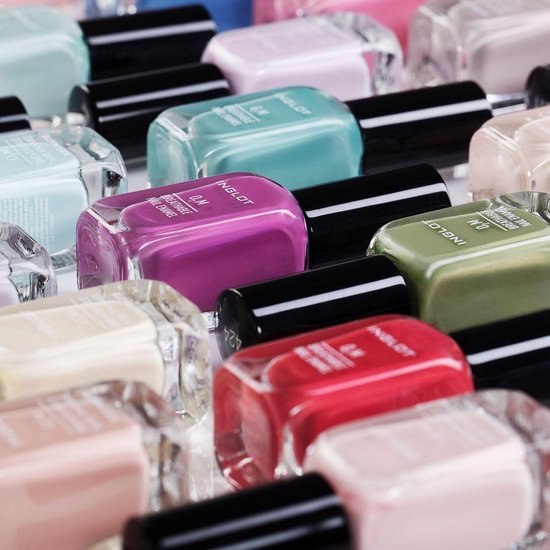 Inglot O2M nail polish base coat - oxygen-permeable - vegan and halal