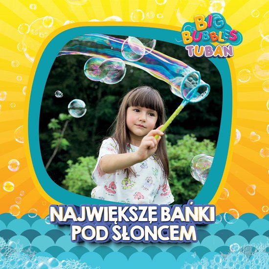Tuban bellenblaas vloeistof - grote bellen - 5 liter navulling