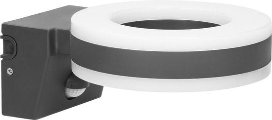 Howlit buitenlamp - met bewegingssensor - wandlamp IP65 IK10 - Antraciet