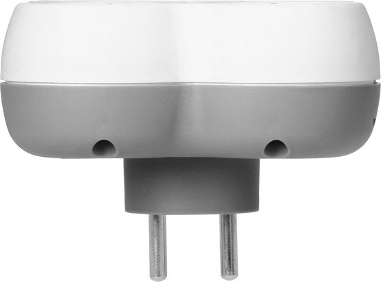 Verdeelstekker - horizontaal 4× French - max 3680 watt - Wit