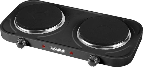 Mesko MS 6509 kookplaat - elektrisch dubbel - 2000 watt