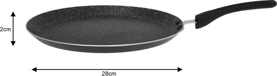 Kinghoff 1128 pannenkoekenpan - Ø28 cm - ook voor inductie