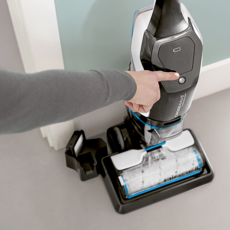 BISSELL CrossWave Cordless Max 3-in-1 Floor Cleaner Cordless Stick Vacuum Cleaner Without Bag
