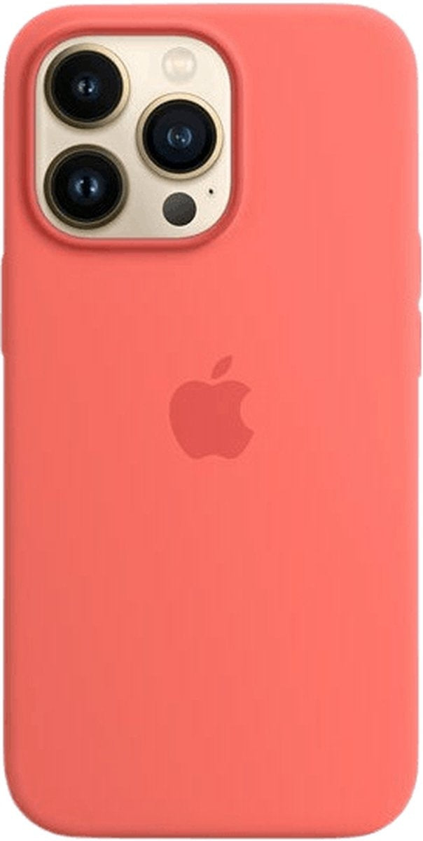 Apple iPhone 13 Pro Max Silicone Case met MagSafe - Roze Pomelo