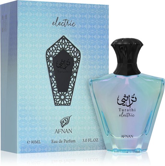Afnan Turathi Electric eau de parfum - unisex - 90 ml
