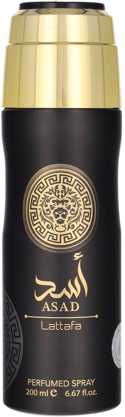 Lattafa Asad deodorant body spray - voor mannen