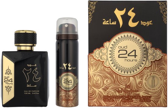 Ard Al Zaafaran Oud 24 Hours giftset - eau de parfum 100 ml + deospray 50 ml - 150 ml
