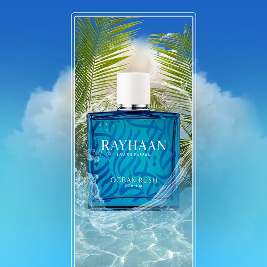 Rayhaan eau de parfum - Ocean Rush - 100 ml