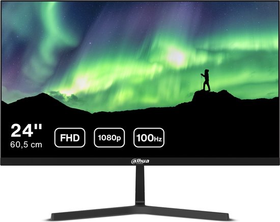 Dahua LM24-B200S monitor - Full HD VA 100 Hz - 24 inch - inclusief HDMI-kabel