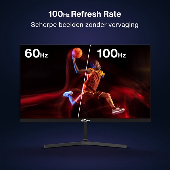 Dahua LM24-B200S monitor - Full HD VA 100 Hz - 24 inch - inclusief HDMI-kabel