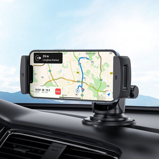 Hoco telefoon- en tablethouder auto - dashboard/raam met zuignap