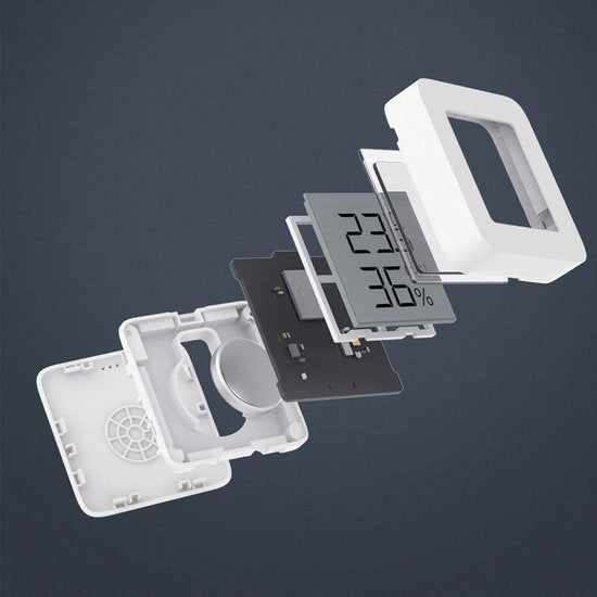 Xiaomi Mi 2 temperatuur- en vochtigheidsmonitor - LCD-scherm - Wit