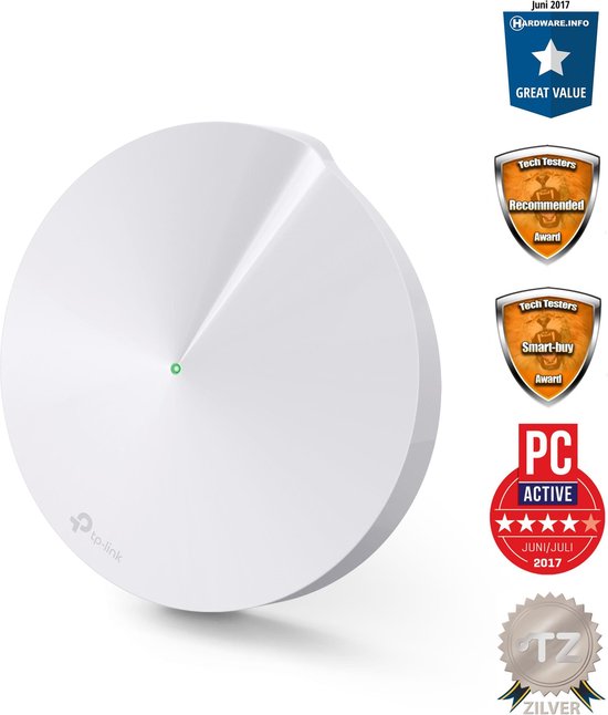 TP-Link Deco M5 mesh WiFi router - uitbreiding - 1300 Mbps - 1 stuk