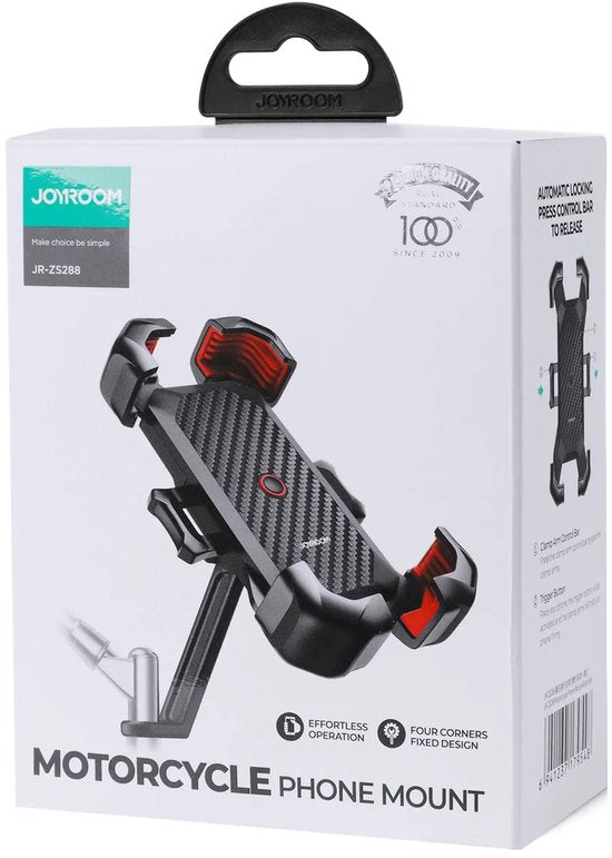 Joyroom motorhouder - tot 7 inch - Zwart