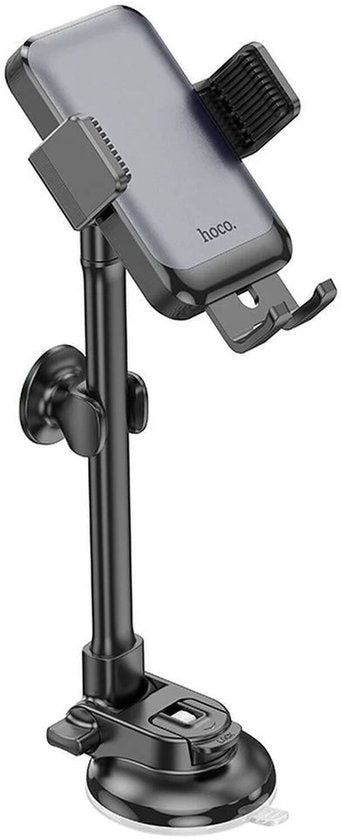 Hoco H27 telefoonhouder auto - 360° verstelbaar raam/dashboard - zwart