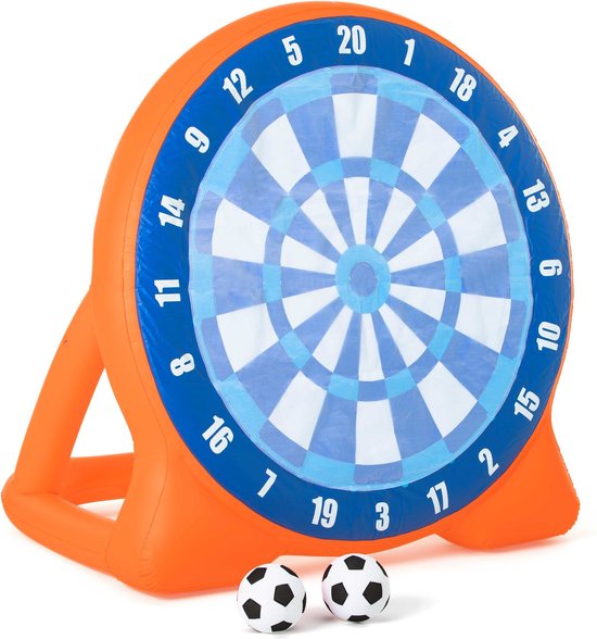 Bestway dartboard - opblaasbaar voetbal - inclusief 2 ballen