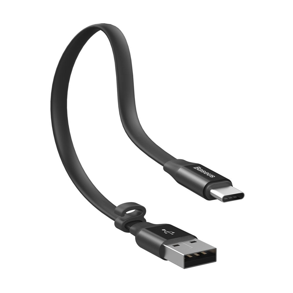 Baseus Nimble USB to USB-C Portable Cable 0.23 meter - Black