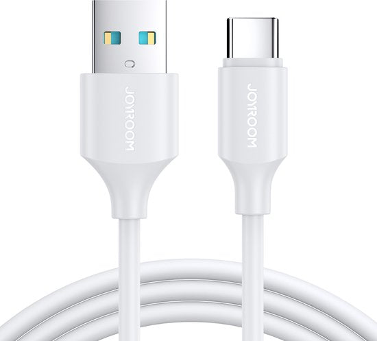 Joyroom USB-C kabel - 3A snellader 2 m - Wit