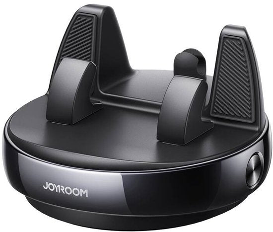 Joyroom telefoonhouder auto - dashboard auto-lock 360° draaibaar - herbruikbaar - geschikt voor 4,7–7 inch smartphones - Zwart