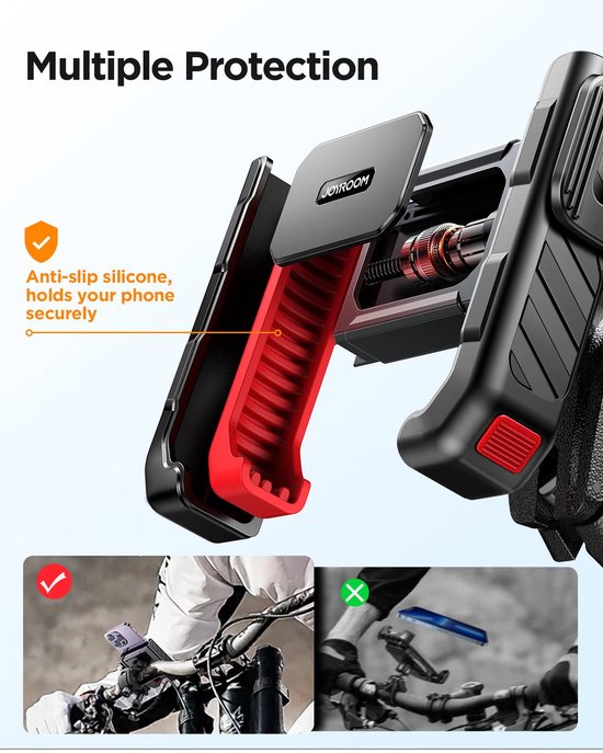 Joyroom phone holder bike - adjustable - universal