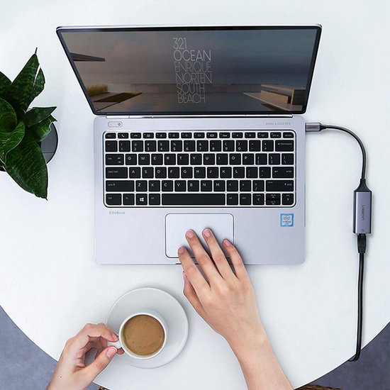 Ugreen USB-C naar ethernet adapter - 1.000 Mbps