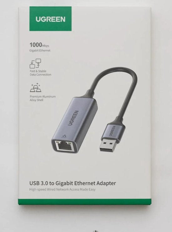 Ugreen netwerkadapter - 1000 Mbit/s