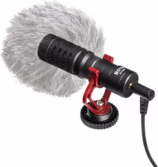 Boya BY-MM1 video microphone - cardioid smartphone & DSLR