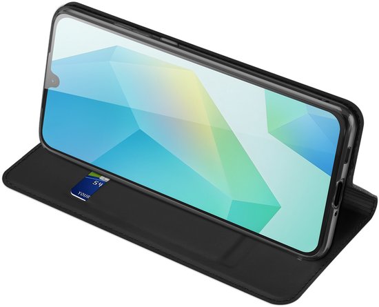 Dux Ducis Slim softcase bookhoesje - Samsung Galaxy A17 5G / 4G - Zwart