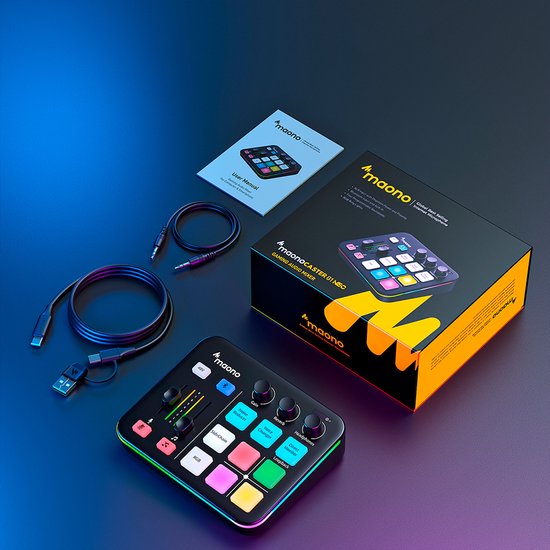 Maonocaster G1 NEO audiomixer - streaming gaming