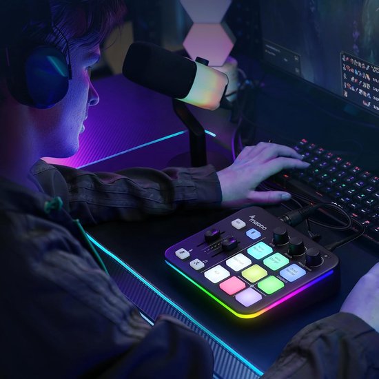 Maonocaster G1 NEO audiomixer - streaming gaming