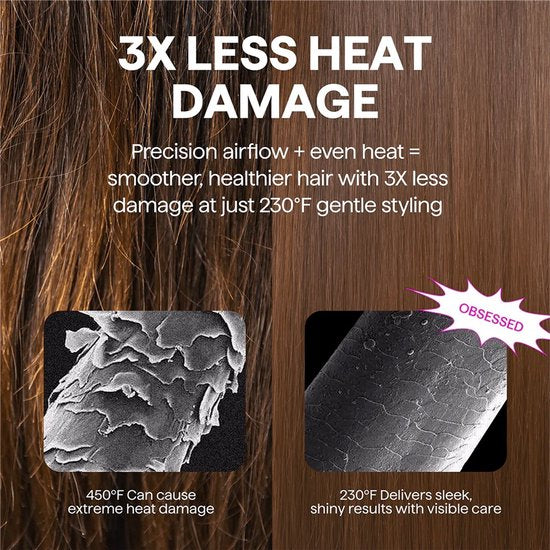 Wavytalk Air Sculpt warmeluchtborstel set 5-in-1 - föhn - styler en krultool - ionische technologie