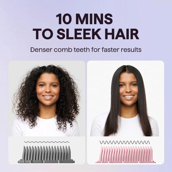 Wavytalk Sleek Sweep stijlborstel - ionisch - voor glad en pluisvrij haar