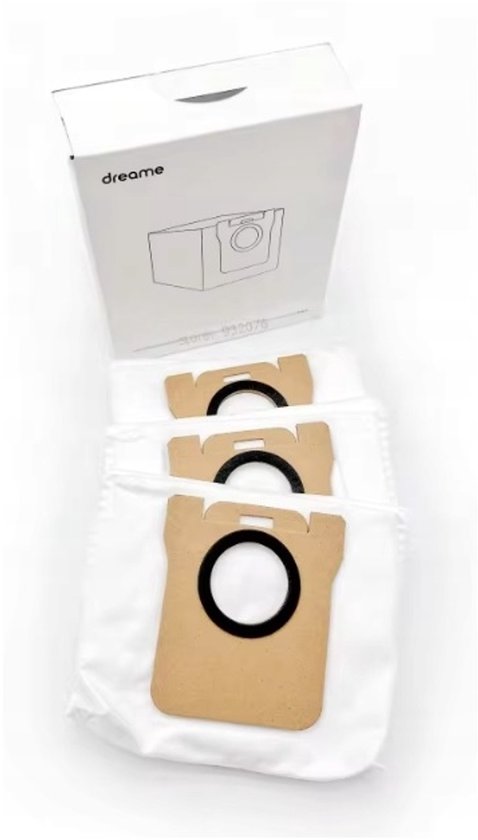 Dreame stofzakken set van 3 - voor L10s/L10/L20 Ultra - 3 liter per zak