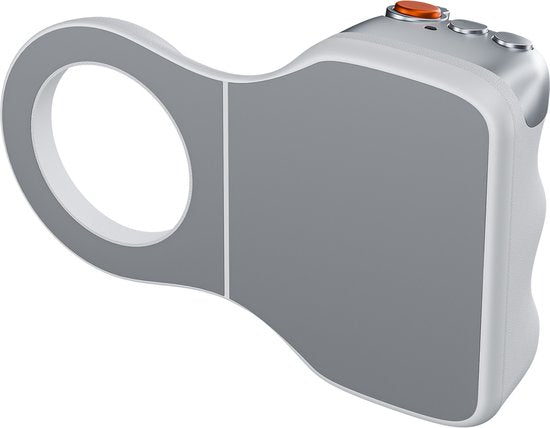 Telesin Fun Shot Magnetic Grip 2 cameragreep - MagSafe telefoongrip - zoom- en sluiterknop - inclusief bluetooth afstandsbediening - Wit