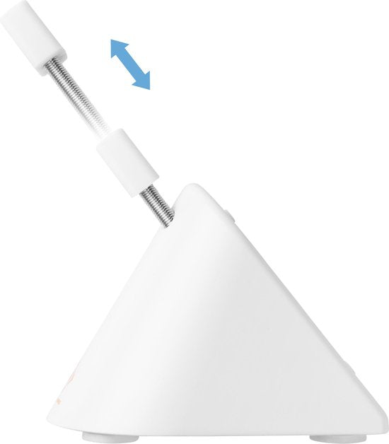 Deltaco WA85 muisbungee - verstelbare arm - Wit