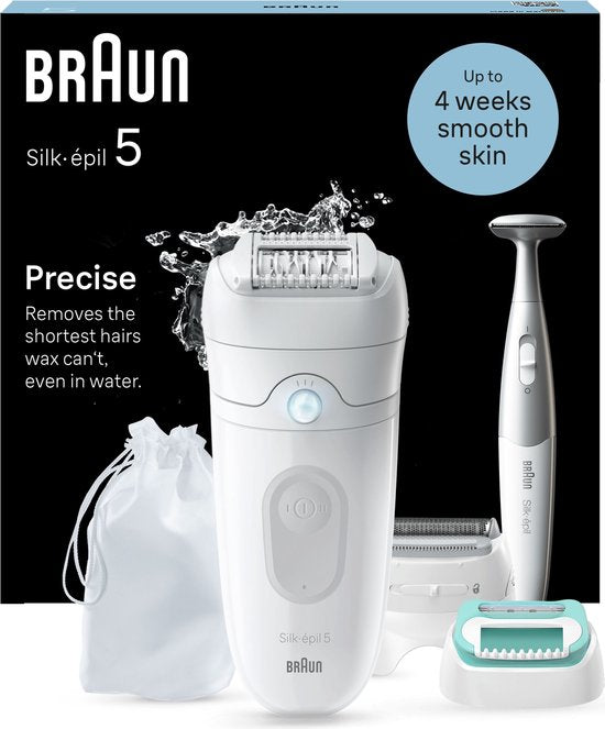 Braun Silk·épil 5 epilator - 5-251 - Wit/grijs