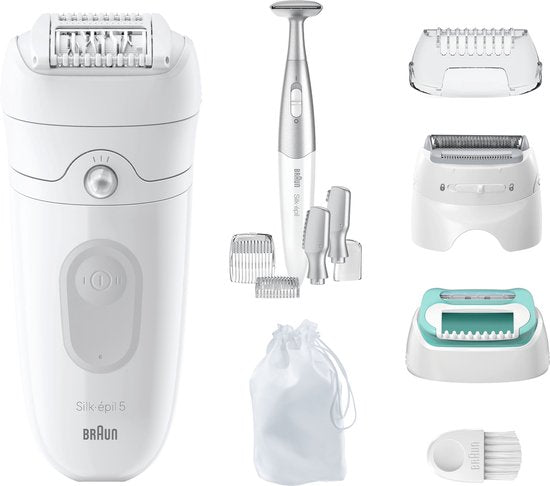 Braun Silk·épil 5 epilator - 5-251 - Wit/grijs
