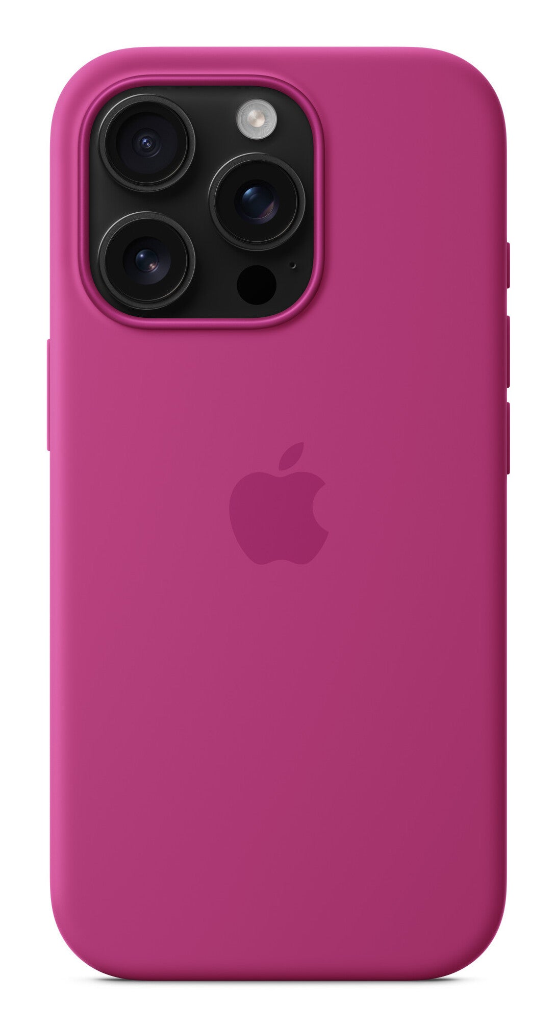 Apple iPhone 16 Pro Silicone Case with MagSafe - Fuchsia