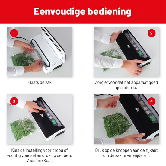 Solis Vac Pro 569 vacuümmachine - met slangaansluiting - Zwart/grijs
