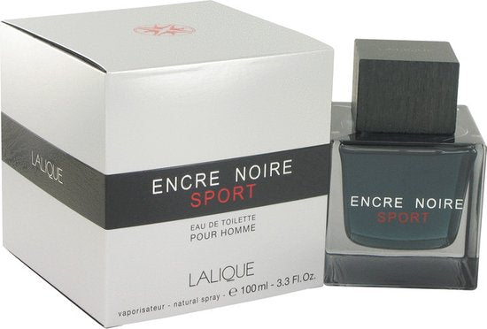 Lalique Encre Noire Sport eau de toilette - houtachtig aquatisch - heren - 100 ml