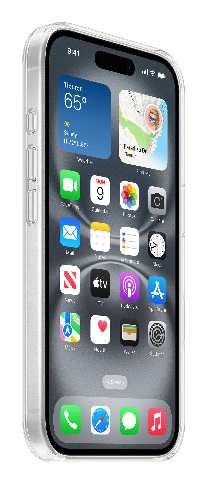 Apple iPhone 16 Pro Silicone Case with MagSafe - Midnight