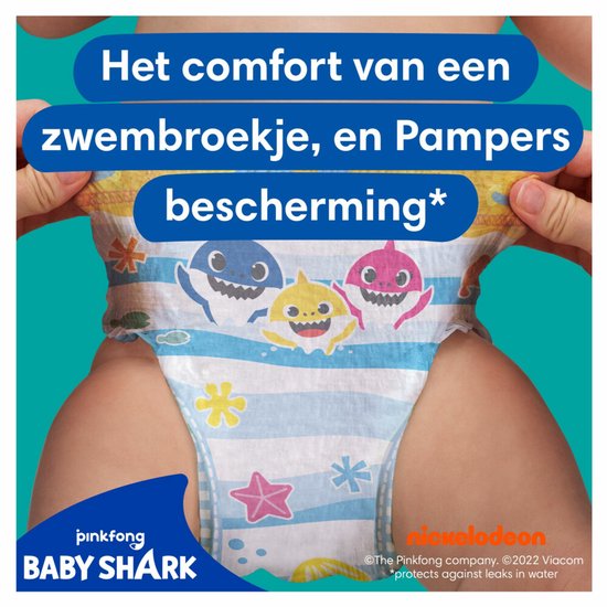 Pampers Splashers zwemluiers - maat 4 - 11 stuks