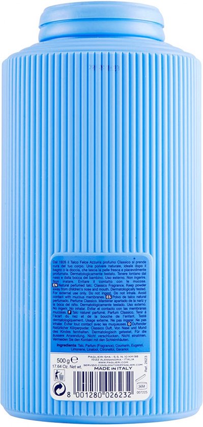 Felce Azzurra talkpoeder - 500 gram