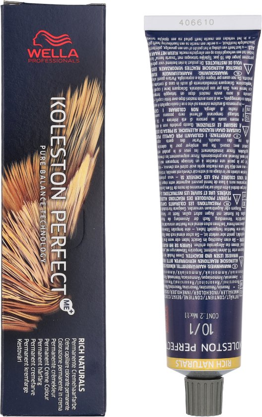 Wella Professionals Koleston Perfect Me+ haarverf - 10/1 Rich Naturals - 60 ml