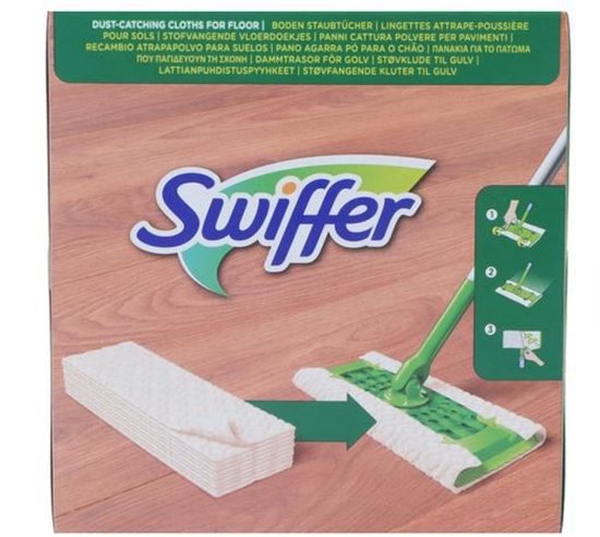 Swiffer stofwisdoekjes - houten vloer - 30 stuks