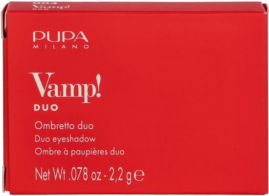 Pupa Milano Vamp! Compact Duo oogschaduw - 004 Bronze Amber