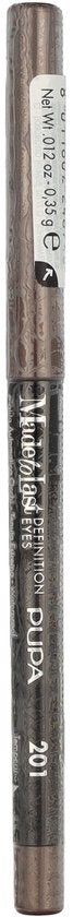 Pupa Milano Made To Last Definition Eyes oogpotlood - 201 Bon Ton Brown